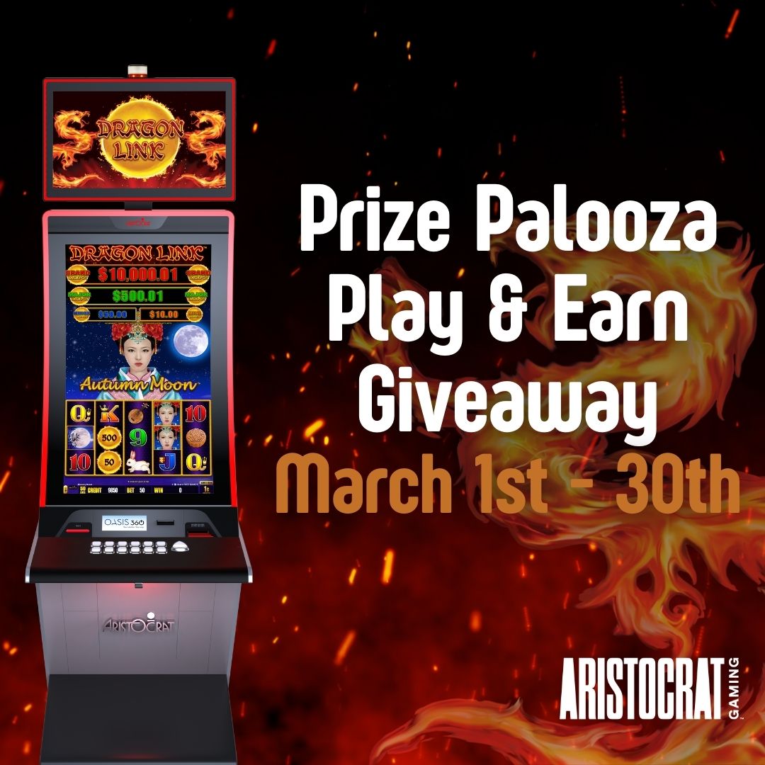 Prize Palooza Play and Earn Giveaway March 1st - 30th