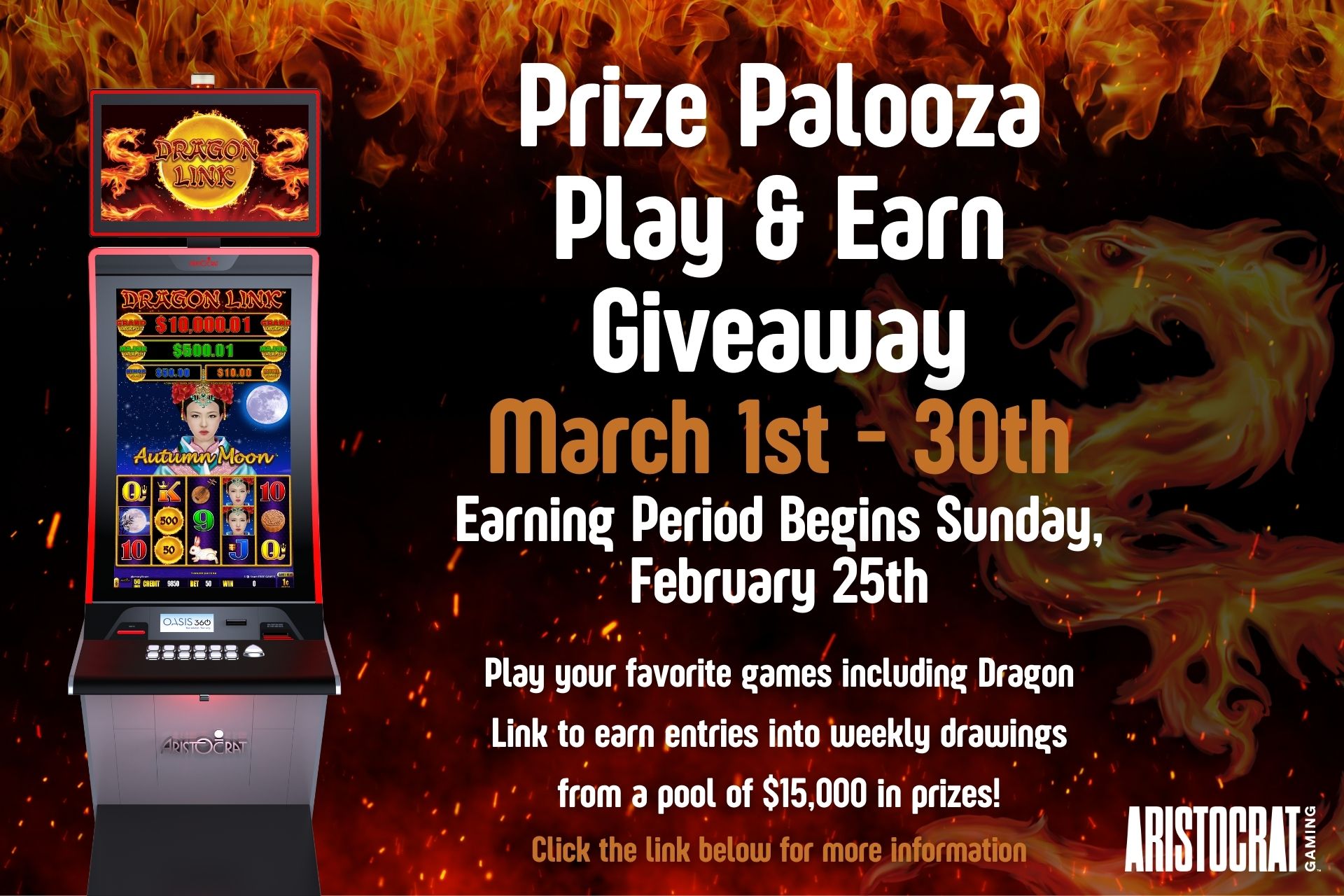 Prize Palooza Play and Earn Giveaway March 1st - 30th